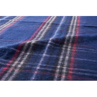 ホットスローケット　(電気ブランケット)　ネイビーブルー(約170×130cm)【1608415】