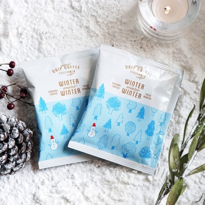 辻本珈琲 オリジナルドリップコーヒー「WINTER winter WINTER」50杯セット【1682413】