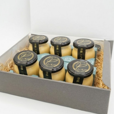 日本一こだわり卵の卵黄のみで作った特濃 生プリン 6個セット【配送不可地域：離島・北海道・沖縄県】【1500690】