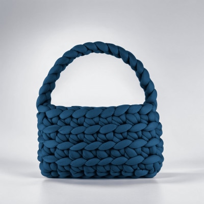 ネイビー バゲット バッグ【1592648】