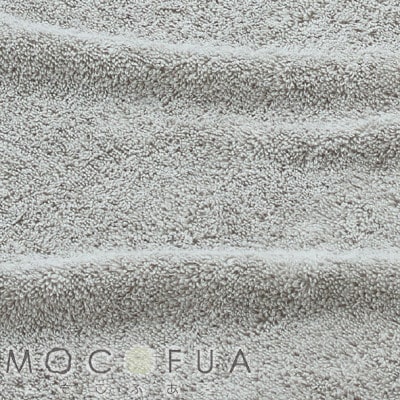 スリムバスタオル6枚セット　スーパーZEROパイル使用(色:グレー)泉州こだわりタオル【1655790】