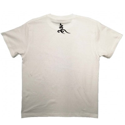手描きTシャツ 仏画 馬頭観音 白 (半袖 Sサイズ)【1615690】