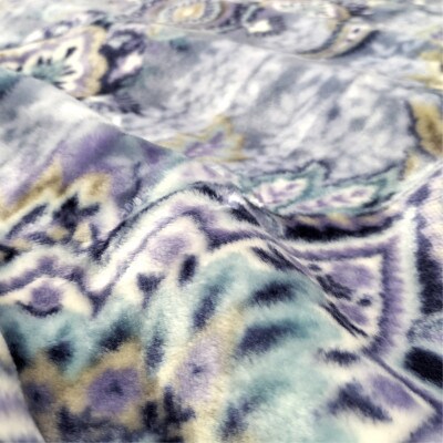 【シングルサイズ】洗える 吸湿発熱 軽量あったか毛布 ブルー1枚　MO-6061-BL【1507137】