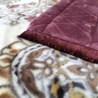 【シングルサイズ】贅沢カシミヤウール混わた入り嵩高毛布 ピンク1枚 CAK-162-PI【1506833】