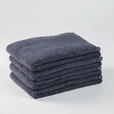 ●★【日本製】ホテルスタイル バスタオル　チャコールグレー 4枚セット【1725478】