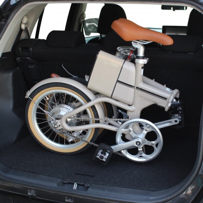 電動アシストオリタタミ自転車　tabico　mini　メイプルレッド【配送不可地域：沖縄県】【1617246】