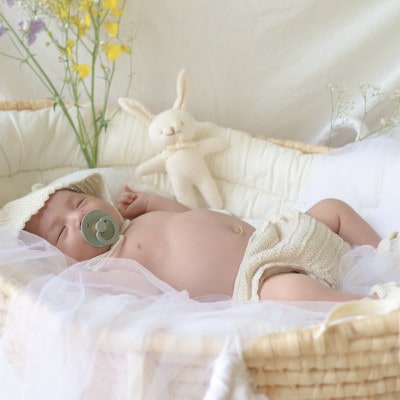 HOPPL(ホップル)ニューボーンニットセット(手編みオーガニックコットン使用)【1628338】