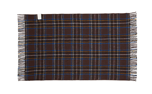 電気ひざかけ　(電気ブランケット)ブラウン(約140×82cm)【1608429】