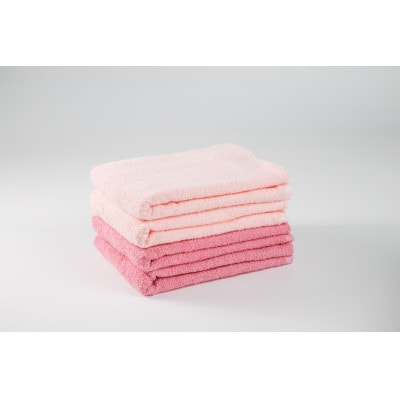 ●★【日本製】ホテルスタイル バスタオル　ライトピンク・紅梅 4枚セット【1724576】