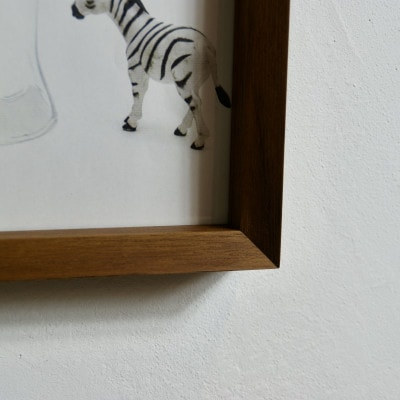 Wood Frame　チーク　A4サイズ【1680601】