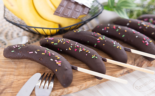 和泉市丸ごとチョコバナナ×6本(冷凍)【配送不可地域：離島】【1661068】