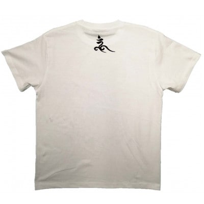 手描きTシャツ 仏画 馬頭観音 白 (半袖 Mサイズ)【1615695】