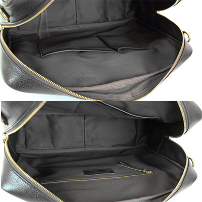 【ビジネスバッグ】本革 ビジネスブリーフ 通勤バッグ 2way 通勤/OL【at-17ns-BK】【1294303】