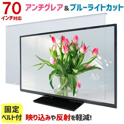大阪府和泉市　70AG2　70インチ用　テレビ画面保護パネル　アンチグレアタイプ　テレビガード【1669355】