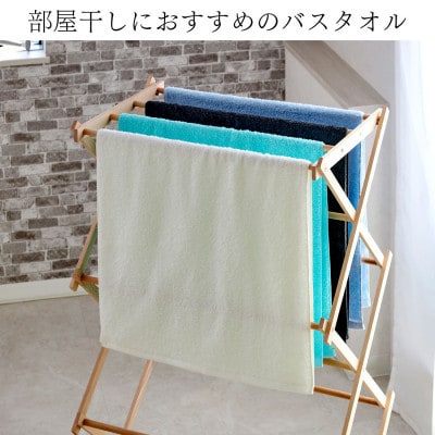 泉州タオル【日本製】ホテルスタイル ミニバスタオル　クラシックブルー 2枚セット【1724711】