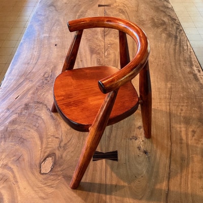 子ども用イス(ヒノキ漆仕上)【1652263】