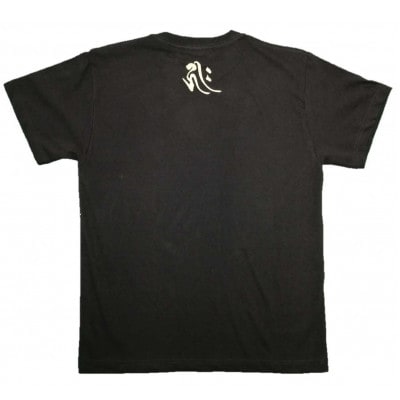 手描きTシャツ 仏画 十一面千手観音 黒 (半袖 Lサイズ)【1615166】
