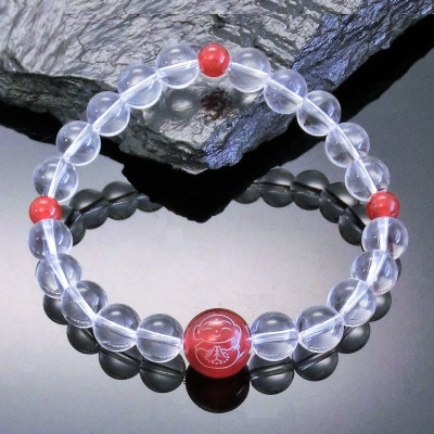 お地蔵様の御利益ブレス  赤めのう【1565429】