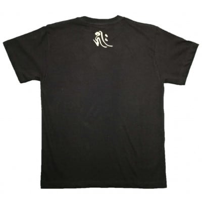 手描きTシャツ 仏画 阿弥陀如来 黒 (半袖 Lサイズ)【1615554】