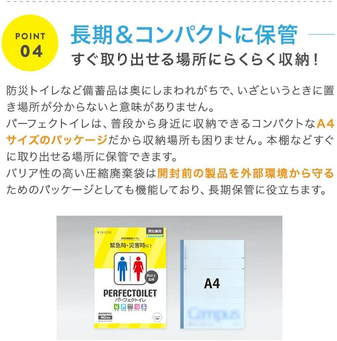 防災 簡易トイレ パーフェクトイレ 10回分 トイレ 災害グッズ 防災グッズ 非常用 防災用品