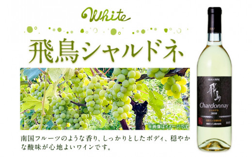 自社畑ぶどう100%赤白セット 750ml×2本 シャルドネ メルロー (株)飛鳥ワイン《30日以内に出荷予定(土日祝除く)》大阪府 羽曳野市 飛鳥ワイン 秀逸畑シリーズ アルコール ワイン 白ワイン 赤ワイン 酒 セット