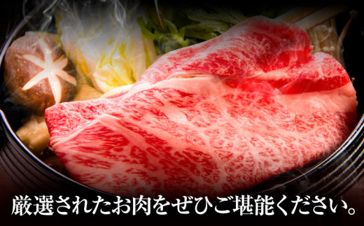黒毛和牛 肩ロース すき焼き しゃぶしゃぶ 用 約 約500g《30日以内に出荷予定(土日祝除く)》大阪府 羽曳野市 すき焼き用 しゃぶしゃぶ用 ロース 牛 和牛 牛肉
