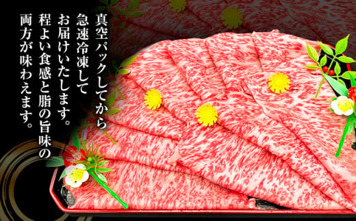 特選 黒毛和牛 ロース すき焼き しゃぶしゃぶ 約400g 牛魔王デミート《30日以内に出荷予定(土日祝除く)》大阪府 羽曳野市 送料無料 牛肉 牛 和牛 ロース