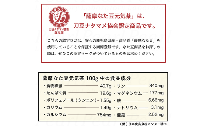 純国産原料にこだわった健康茶「薩摩なた豆元気茶」2袋セット|JAL