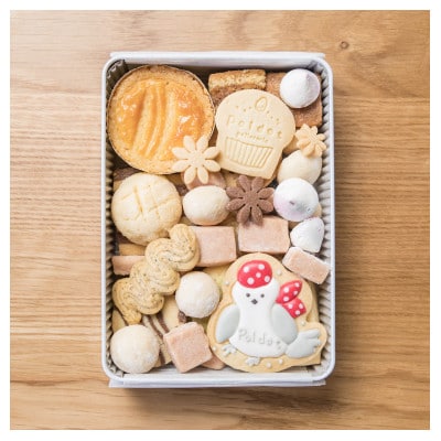 【贈答品】シマエナガのドットちゃん シマエナガファン必見!かわいすぎて食べられないクッキー缶 #02【1377472】