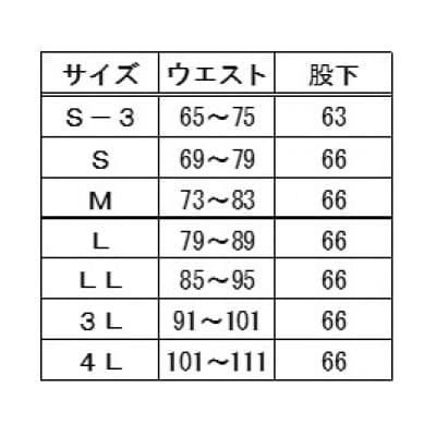 【糸よし】腹当兼用ズボン型股引 (黒) LLサイズ【1696731】