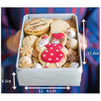 【贈答品】シマエナガのドットちゃん シマエナガファン必見!かわいすぎて食べられないクッキー缶 #02【1377472】