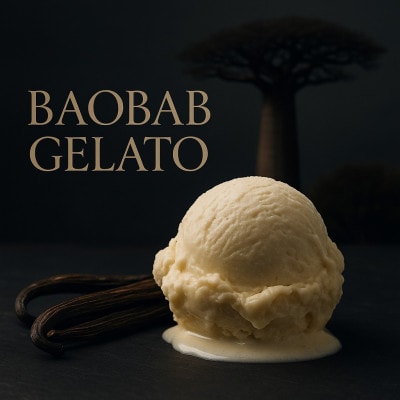 《2種計1540ml》バオバブの木ジェラート(ミルクベース)　ふるさと納税限定【配送不可地域：離島】【1684052】