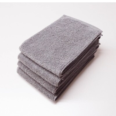 フェイスのハンブンタオル4枚セット(ストーン)【1670186】