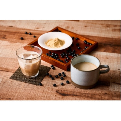 【お試し6個入り】添加物なし　ノンカフェイン　ミルクでつくる黒豆きなこラテ80g【1749822】