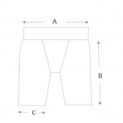 【糸よし】腹当兼用ズボン型半股引 (白)Mサイズ【1696742】