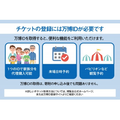 【早割一日券】2025日本国際博覧会(大阪・関西万博)入場チケット (大人1名分)【1588175】