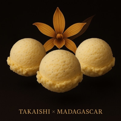 ふるさと納税限定　話題の『奇跡のバニラジェラート』 高石市×マダガスカルの万博コラボ商品【配送不可地域：離島】【1684042】