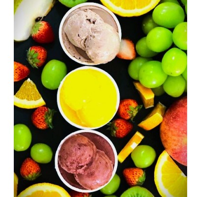 人気のフルーツ大福2種とフルーツジェラートバラエティーセット(9個入り)【配送不可地域：離島】【1632021】