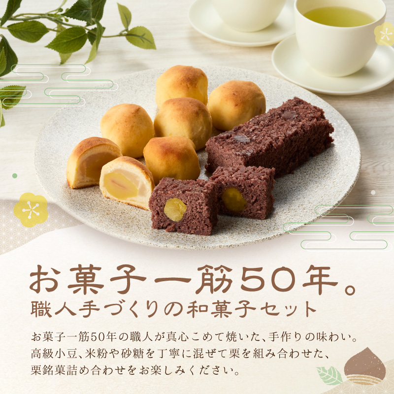 泉州名物 栗しぐれ・栗銘菓詰め合わせ【004E-007】