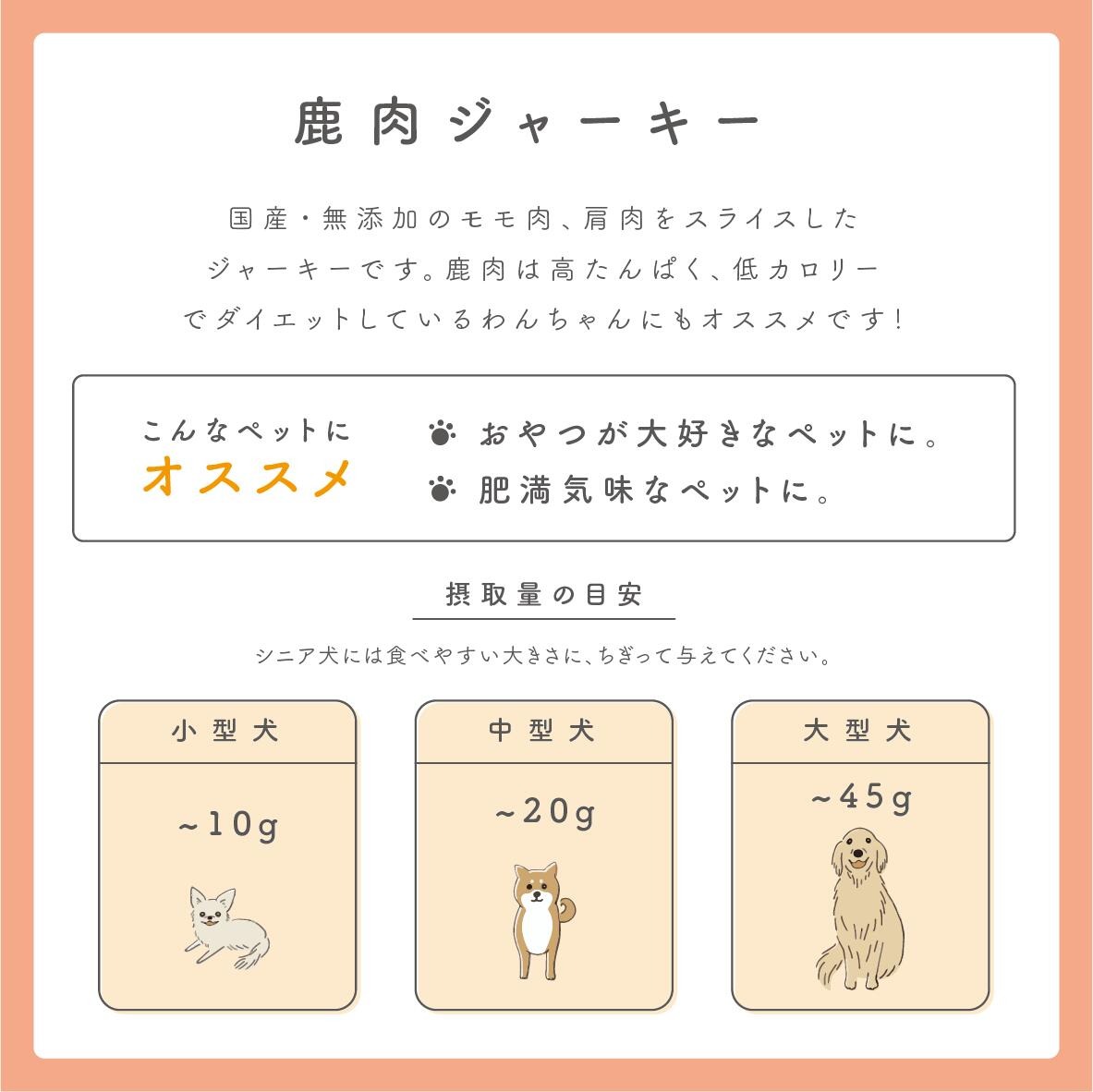 ãããããŒãç ç©¶æ å°åç¬çšäžå£é¹¿èãžã£ãŒã㌠100g 6ã¶æå®æäŸ¿ã087C-031ã