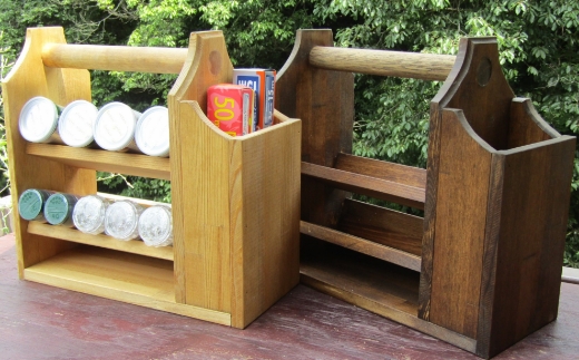 キッチン・アウトドアに便利！スパイスラック【007C-072】