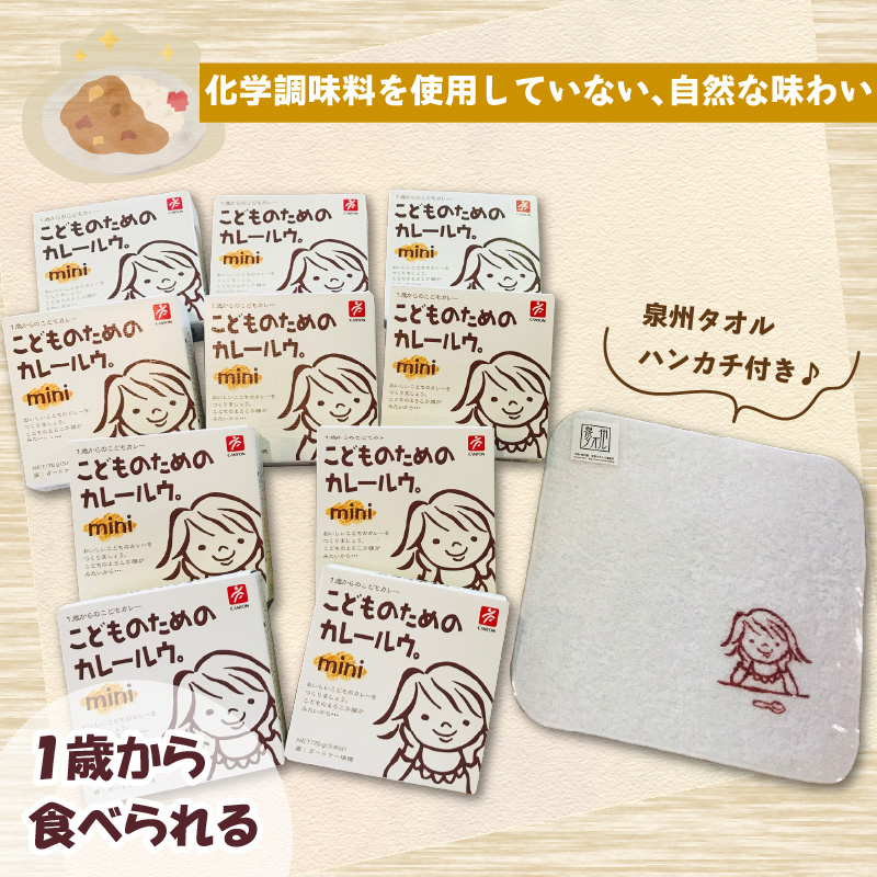 こどものためのカレールウminiセット カレー カレールウ カレールウセット カレールー カレールーセット 人気カレー 大人気カレー【002E-017】