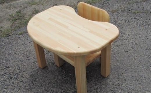 手作り 木製 お子様用、机・いすセット Ver.2 Sサイズ【007B-096】