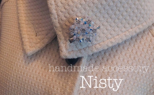 フラワーブローチ クリスマス クリスマスプレゼント プレゼント 誕生日プレゼント【046D-007】