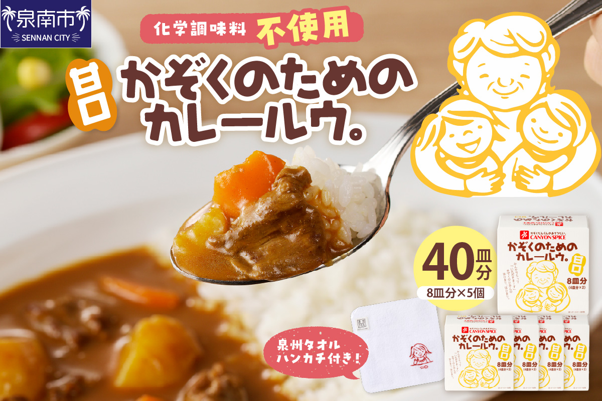 かぞくのためのカレールウ 甘口5個セット（かれー カレー 甘口カレー カレールー カレールウ カレールウセット カレールーセット 甘口カレーセット 人気カレー 大人気カレー 大人気カレールウセット ）【002E-016】
