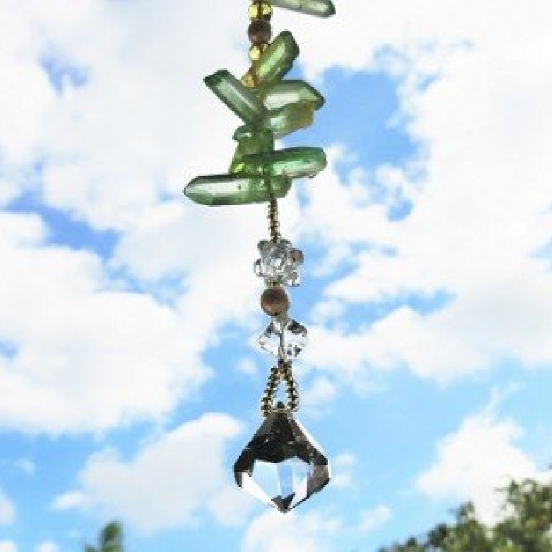 オリジナル天然石サンキャッチャー「Fairy blink～妖精の瞬き～」【007C-051】