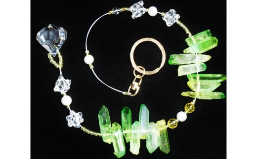 オリジナル天然石サンキャッチャー「Fairy blink～妖精の瞬き～」【007C-051】