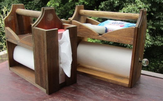 キッチン・アウトドアに便利！ペーパーラックL【007C-062】