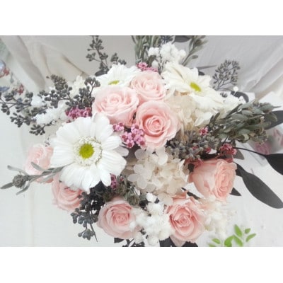 ☆受注制作☆プリザーブドフラワーのブライダルブーケ【1590229】