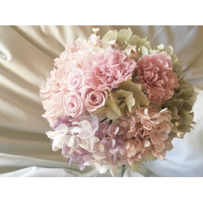 ☆受注制作☆プリザーブドフラワーのブライダルブーケ【1590229】